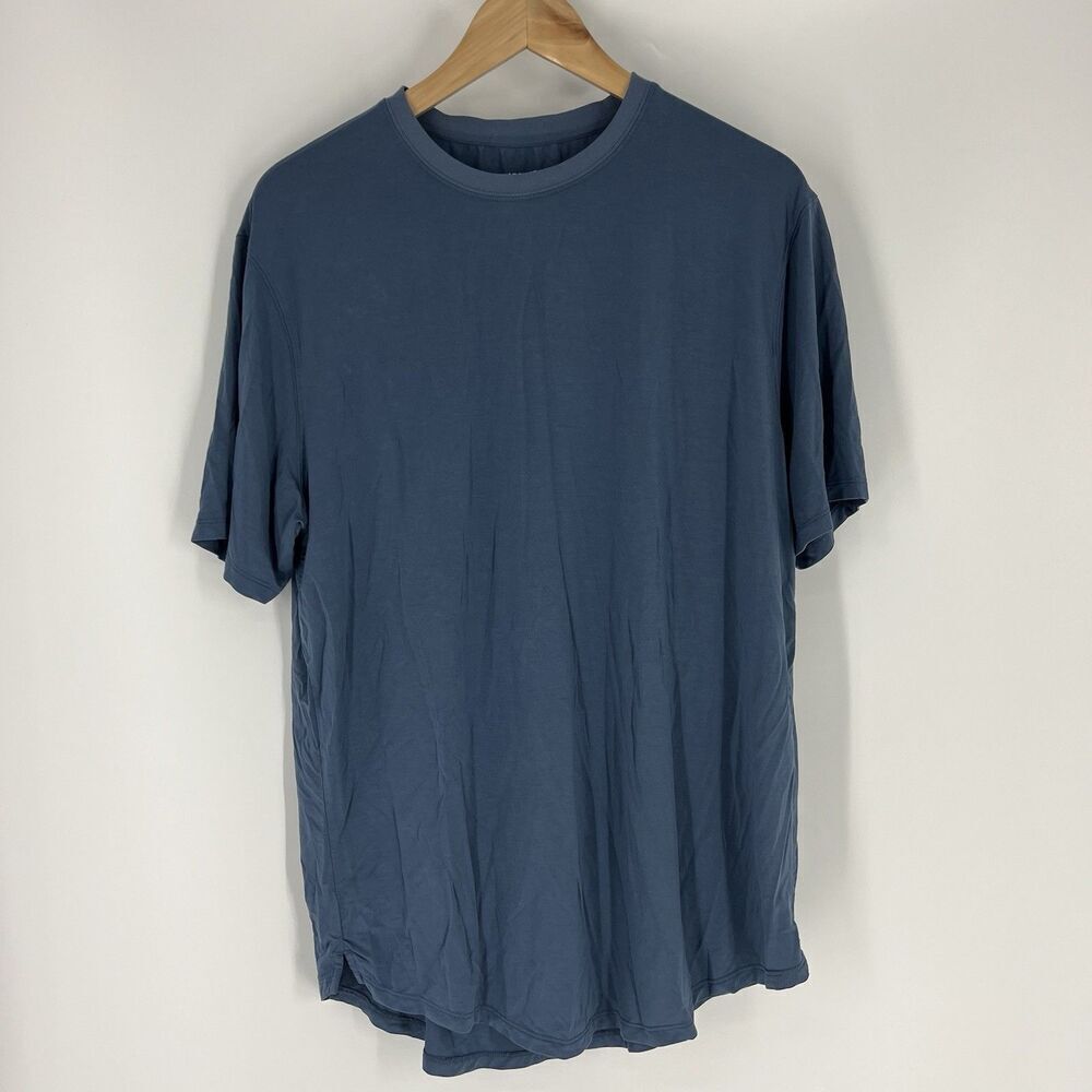Jack Archer T Shirt Size Large Mens Blue Anytime Tee Modal Short Sleeve Luxe